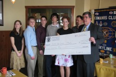 Skyline-Kiwanis-check-to-FBLA